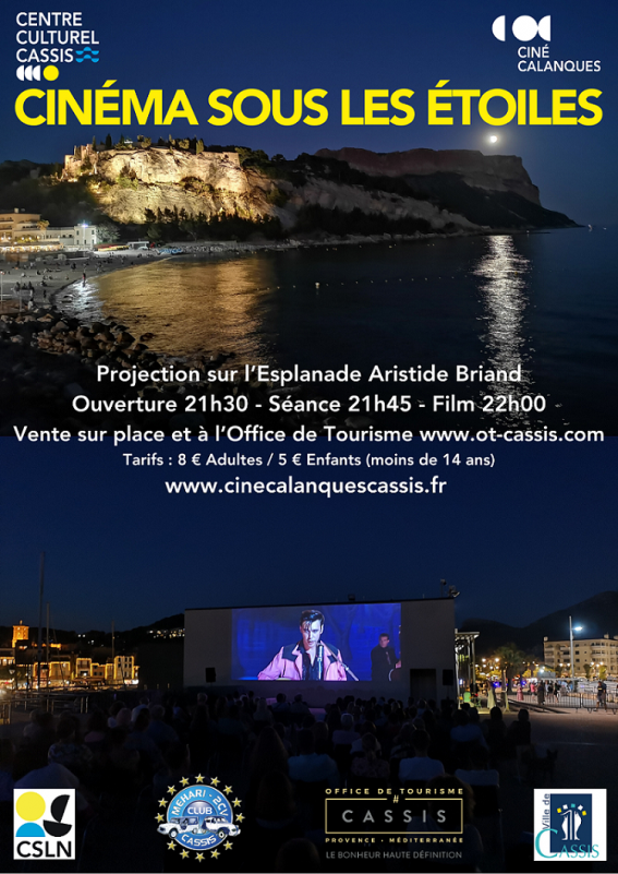 Open air Cinema in Cassis