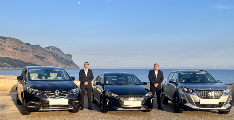 From Cassis: Day trip with private driver