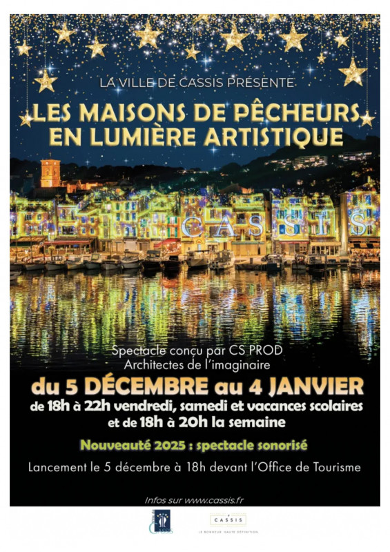 Illuminations de Noël 2025 à Cassis