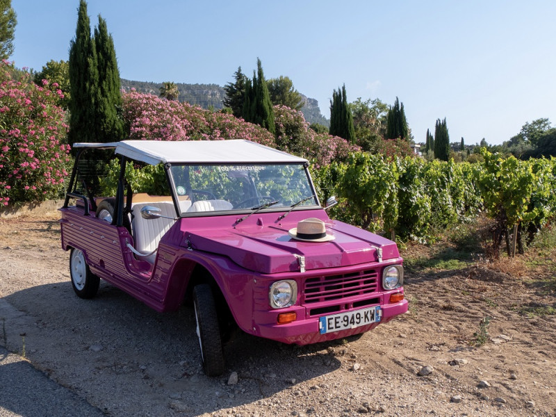 3-hour Méhari Sunset Tour with a private driver in Cassis