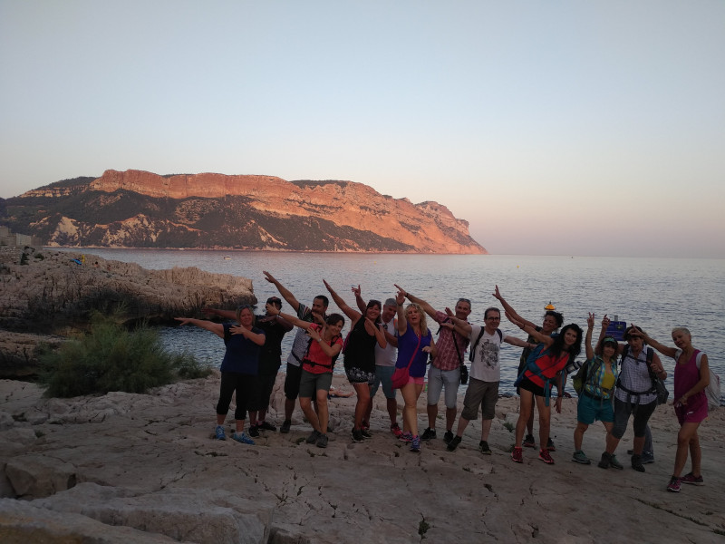 Randonnée Cassis- Balade guidée au crépuscule aux portes des calanques