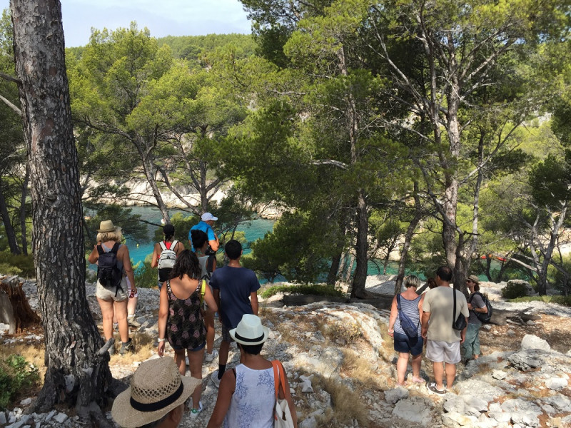 Randonnée privatisée au départ de Cassis - demi-journée