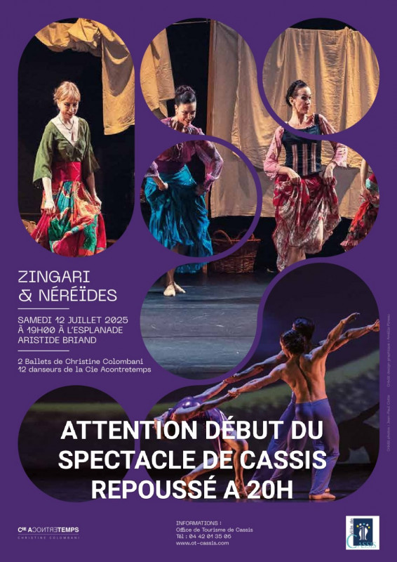 Spectacle de danse néo-classique - Zingari et Néréïdes à Cassis